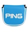 ピン（PING）ゴルフ カラーコード パターカバー マレット HC-U2509 BL 38597