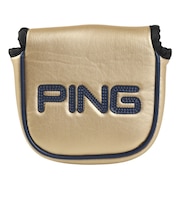 ピン(PING)ゴルフ カラーコード パターカバー マレット HC-U2509 GD 38597