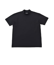 本間ゴルフ(HONMA)ゴルフウェア 吸汗速乾 半袖 ハイネックシャツ SS25 MOCK BK