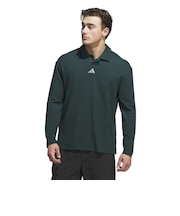 アディダス(adidas)ゴルフウェア ビヨンド ルーズフィット 長袖 ポロシャツ KKW56-JN3039 DGRN