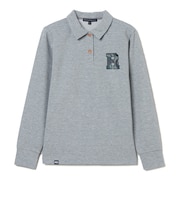 ロサーセン(ROSASEN)ゴルフウェア 鹿の子ダンボール 長袖ポロシャツ 045-24813-25AW-013