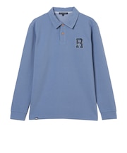 ロサーセン(ROSASEN)ゴルフウェア 鹿の子ダンボール 長袖ポロシャツ 044-24813-25AW-095