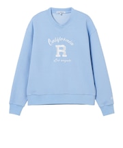 ロサーセン(ROSASEN)ゴルフウェア アウター 膨れジャガード 長袖 Vネックシャツ 048-34811-25AW-091