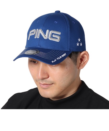 ピン（PING）ゴルフ 帽子 カラーコードカジュアルキャップ BL 38524