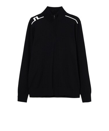 ジェイリンドバーグ（J.LINDEBERG）ゴルフウェア Mac Knitted ジップアップセーター 071-14914-25AW-019