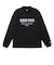 ニューエラ（NEW ERA）ゴルフウェア 長袖 ミッドネック パフォーマンス Tシャツ Neon Logo ブラック 14669860