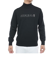 アドミラル ゴルフ(Admiral GOLF)ゴルフウェア 保温 ホカタッチ ハイネックセーター 長袖 ADMA588-BLK