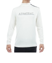 アドミラル ゴルフ(Admiral GOLF)ゴルフウェア 発熱 スエード起毛 ハイネックシャツ 長袖 ADMA575-WHT