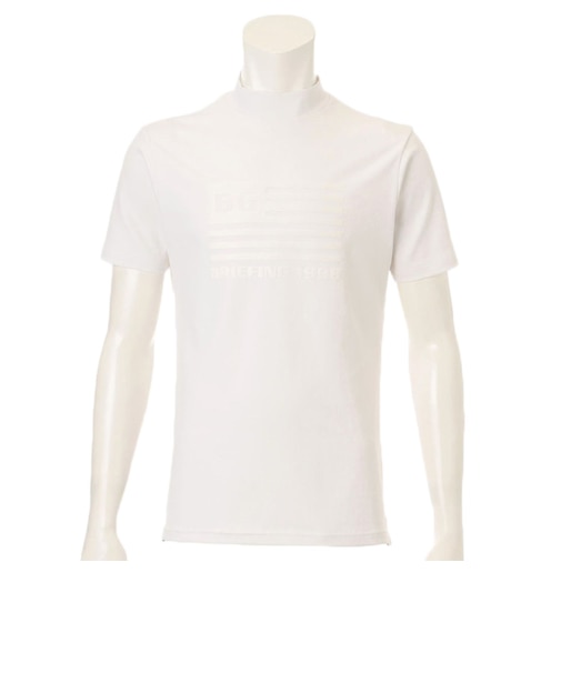 ブリーフィング（BRIEFING）ゴルフウェア モックネック 半袖Tシャツ  G FLAG HIGHNECK BRG253M06-000