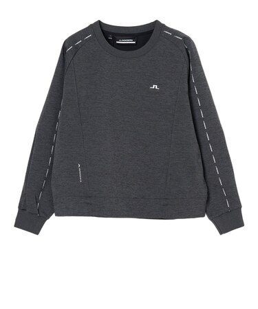 ジェイリンドバーグ（J.LINDEBERG）ゴルフウェア 撥水 Lucy Windblock クルーネック ミッドレイヤー 072-34918-25AW-019