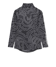 ジェイリンドバーグ(J.LINDEBERG)ゴルフウェア 長袖 Ella Print コンプレッション アンダーシャツ 072-24912-25AW-018