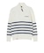 ロサーセン（ROSASEN）ゴルフウェア 長袖 ハーフジップ ボーダーニット 045-14013-25AW-005