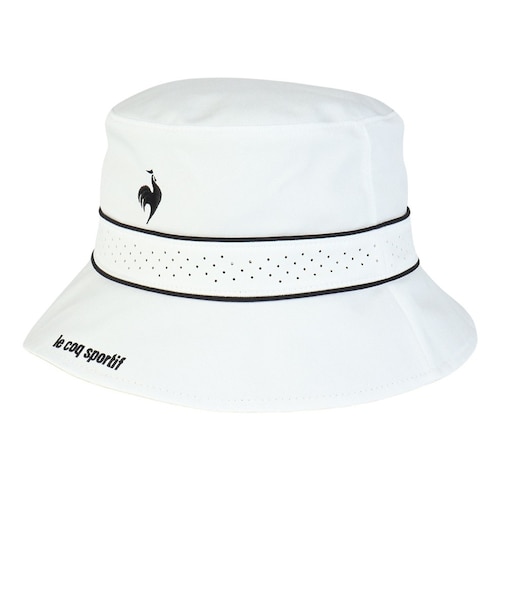 ルコックスポルティフ（lecoqsportif）ゴルフ リバーシブル バケットハット LG5FCP70L WHBK