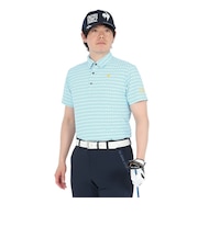 ルコックスポルティフ(lecoqsportif)ゴルフウェア ストレッチ トライアングル 小柄半袖シャツ LG5SHS06M SA00