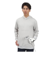 ルコックスポルティフ(lecoqsportif)ゴルフウェア 長袖 パーカー スウェットプルオーバー LG5SSW00M GY00