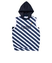 ルコックスポルティフ(lecoqsportif)ゴルフウェア 冷感 メッシュフーディーノースリーブシャツ LG5STZ50L NV00