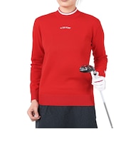 ルコックスポルティフ(lecoqsportif)ゴルフウェア 長袖 モックネック セーター LG5SST80L RD00