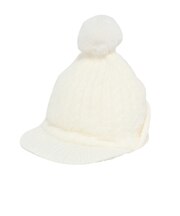ロサーセン(ROSASEN)ゴルフ フェザーヤーン ツバ付き ニットキャップ 046-54062-25AW-005