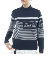アドミラル ゴルフ(Admiral GOLF)ゴルフウェア 防寒 パネルBD ボトルネック 長袖セーター ADLA564-NVY