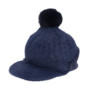 ロサーセン(ROSASEN)ゴルフ フェザーヤーン ツバ付き ニットキャップ 046-54062-25AW-098