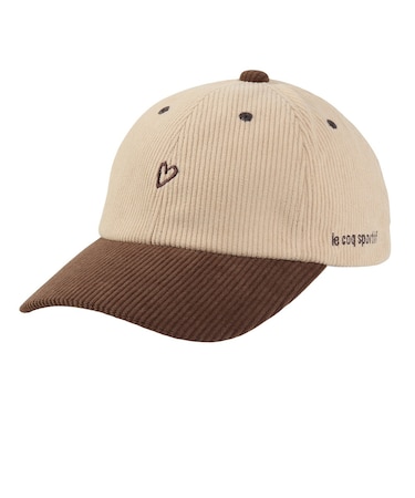ルコックスポルティフ（lecoqsportif）ゴルフ 帽子 コーデュロイキャップ LG5FCP03L BG00