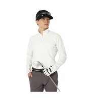 トミーアーマー（Tommy Armour）ゴルフウェア 吸湿発熱　ヒートクロス 3D ハーフジップモックシャツ TAHD25F030005 WHT