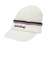 アドミラル ゴルフ（Admiral GOLF）ゴルフ 帽子 キャップニット ベーシック ADMB5B11-WHT