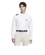 アディダス(adidas)ゴルフウェア COLD. RDY スリーストライプス 長袖モックシャツ JVV04-JL7945 W