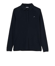 ジェイリンドバーグ(J.LINDEBERG)ゴルフウェア Flor 長袖ポロシャツ 072-24910-25AW-019