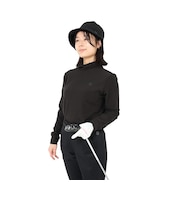 トミーアーマー（Tommy Armour）ゴルフウェア 防寒 長袖 ネオグリッド モックネックシャツ TANB25F070021 BLK