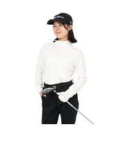 トミーアーマー（Tommy Armour）ゴルフウェア 防寒 長袖 ネオグリッド モックネックシャツ TANB25F070021 WHT
