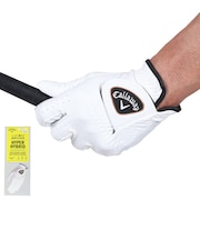 キャロウェイ(CALLAWAY)左手用 ハイパー ハイブリッド グローブ25 5325006 WHT