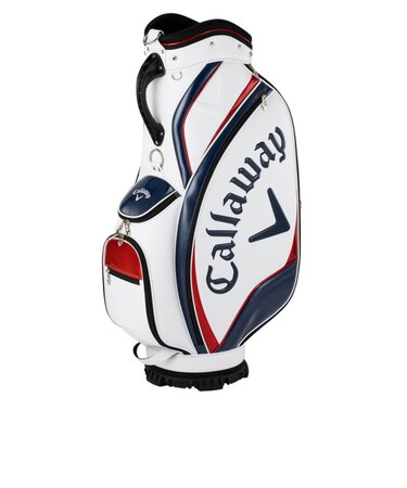 キャロウェイ（CALLAWAY）ゴルフ カート式 キャディバッグ 9.5型 CRT EXIA 5126006 WH/NV
