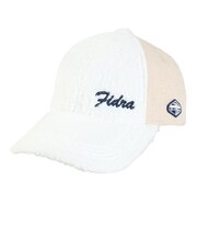フィドラ(FIDRA)帽子 ゴルフ 吸汗速乾 ファーフリースキャップ FD5SWA15 WHT