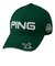 ピン（PING）ゴルフ 帽子 サングラスホルダーキャップ HW-U2509 HCAP GN 38500