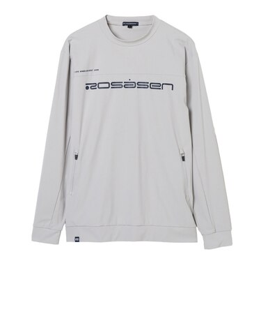 ロサーセン（ROSASEN）ゴルフウェア 超撥水 長袖クルーネックシャツ 044-35212-26SS-011