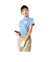 ロサーセン(ROSASEN)ゴルフウェア 吸水速乾 ベアカノコ 半袖モックネックシャツ 045-25343-26SS-091