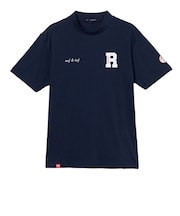 ロサーセン（ROSASEN）ゴルフウェア 吸水速乾 ベアカノコ 半袖モックネックシャツ 044-25343-26SS-098