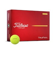 タイトリスト(TITLEIST)ゴルフボール TRUFEEL YELLOW T6136S-J-2 ダース(12個入り)
