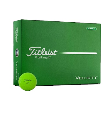 タイトリスト(TITLEIST)ゴルフボール VELOCITY GREEN T8427S-MJ ダース(12個入り)