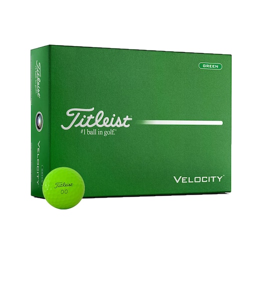 タイトリスト(TITLEIST)ゴルフボール VELOCITY GREEN T8427S-MJ ダース(12個入り)
