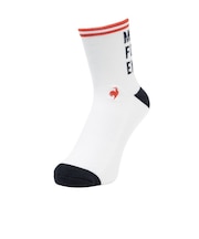 ルコックスポルティフ(lecoqsportif)ゴルフ 抗菌防臭 シーズンロゴ ショート丈ソックス LG6SSO03M WH00
