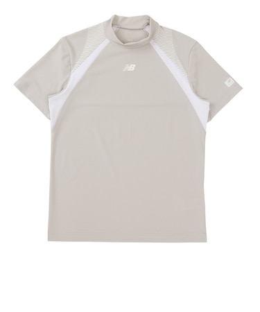ニューバランス（new balance）ゴルフウェア モックネック 半袖 Tシャツ 012-6166002-021
