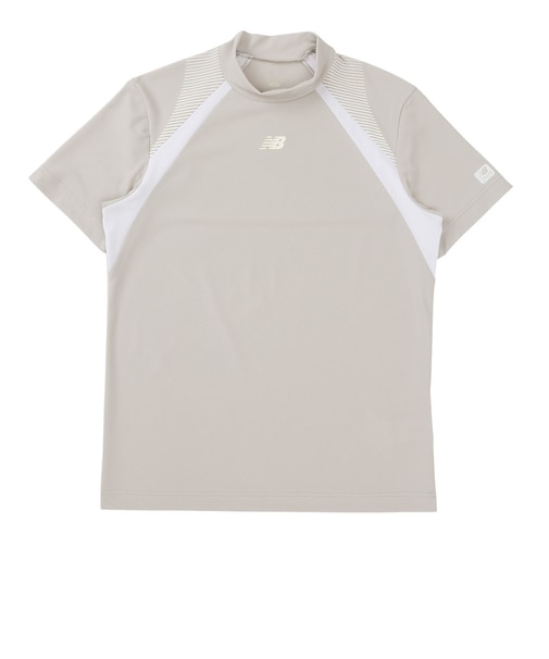 ニューバランス（new balance）ゴルフウェア モックネック 半袖 Tシャツ 012-6166002-021