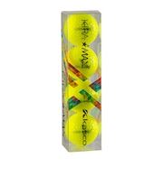 キャスコ(KASCO)ゴルフボール KIRA MAX イエロー 4P スリーブ(4個入り)