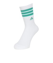 アディダス(adidas)ゴルフ クルー丈 3ST クッションソックス KO387-KF0462W/GRN