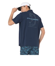 キャロウェイ(CALLAWAY)ゴルフウェア モックネック マイナス3℃裏クールリラックス半袖モックネック C26134120-1120