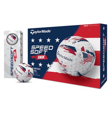 テーラーメイド（TAYLORMADE）ゴルフボール SpeedSoft INK USA ダース(12個入り)