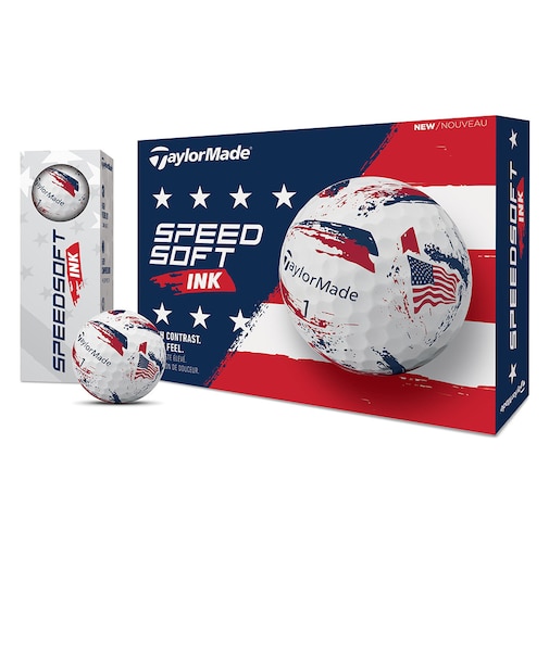 テーラーメイド（TAYLORMADE）ゴルフボール SpeedSoft INK USA ダース(12個入り)