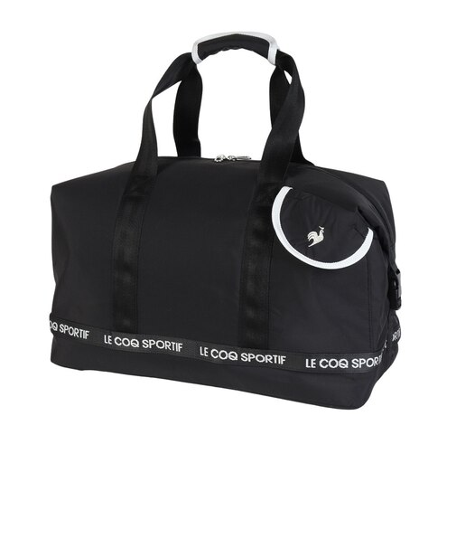 ルコックスポルティフ（lecoqsportif）ゴルフ フラップポケットデザインボストンバッグ 背面シューズポケット付き LG5FBB01L BK00
